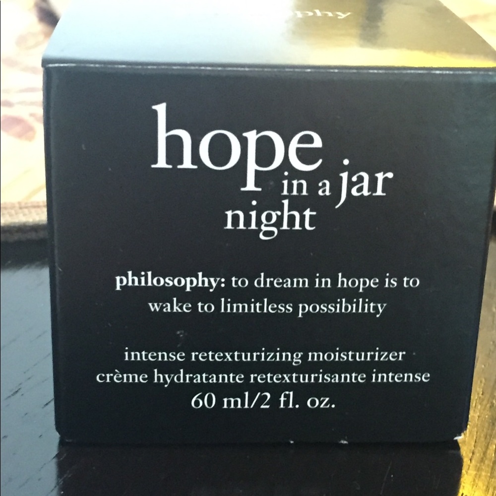 Philosophy Hope in a Jar Night, sealed